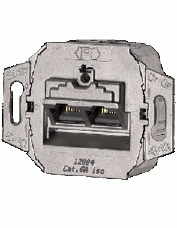 Блоки данных, 2x Rj45 Cat. 6 Mennekes