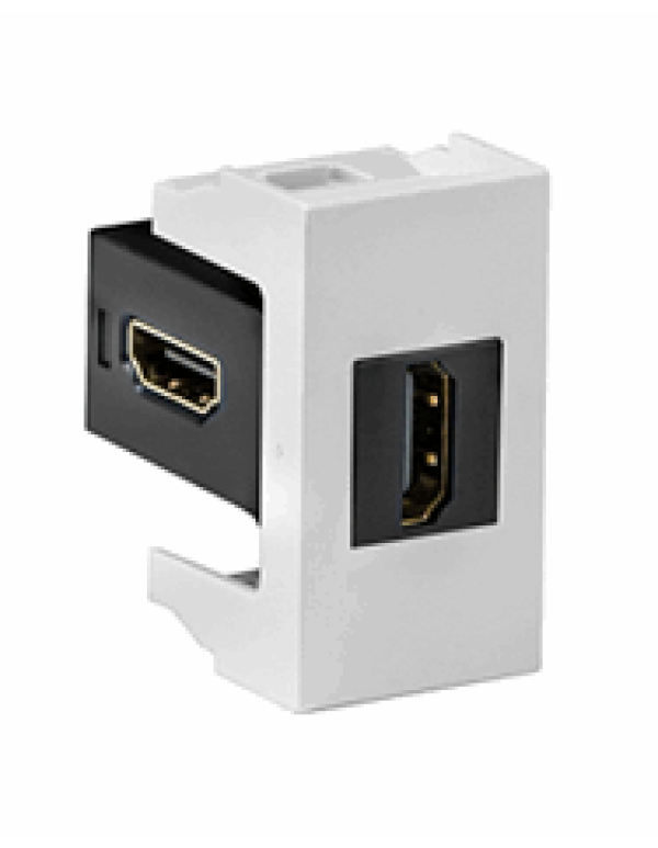 HDMI розетка, Viva, белая, 1 мод.
ДКС