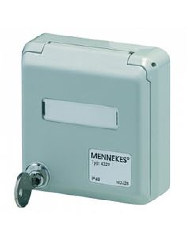 Инфо. Розетка Cepex - Пустой корпус Mennekes