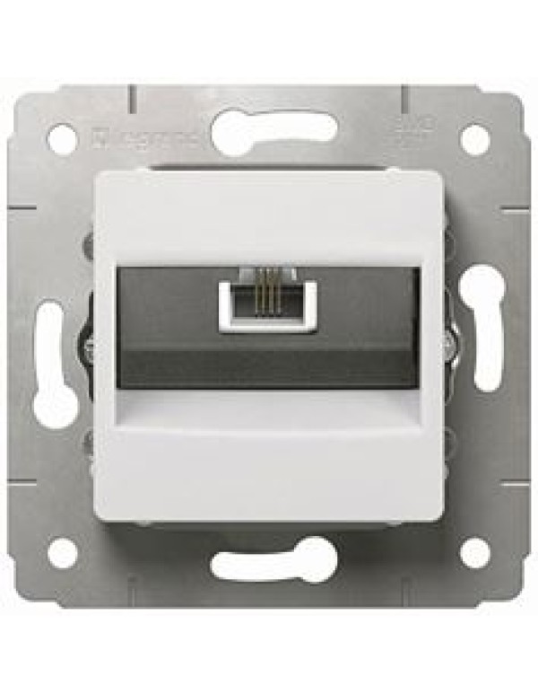 Механизм розетки с накладкой Legrand Valena Classic (694274)