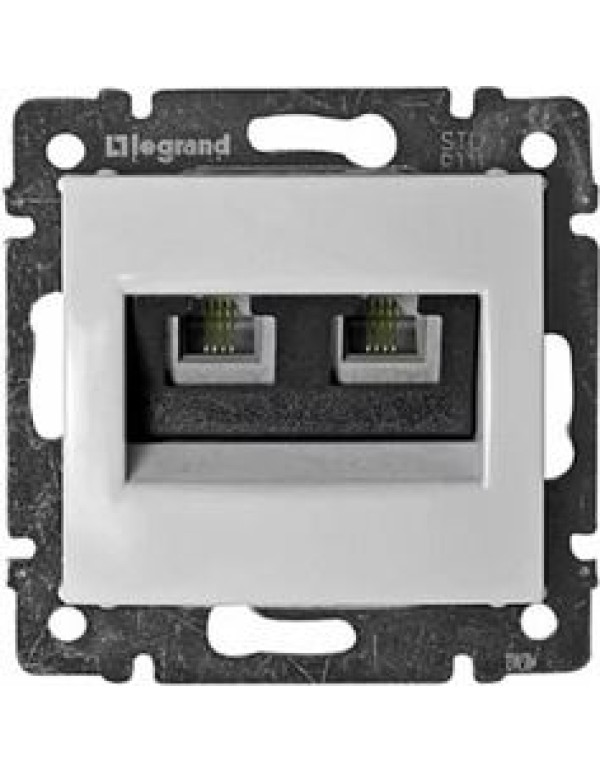 Механизм розетки с накладкой Legrand Valena Classic (694275)