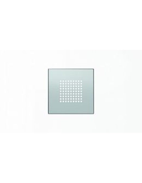 Накладка для механизма зуммера 8119, звонка 8124 и громкоговорителя 9329, серия SKY, цвет серебристы