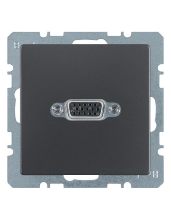 BMO VGA, Q.1/Q.3, цвет: антрацитовый, с эффектом бархата