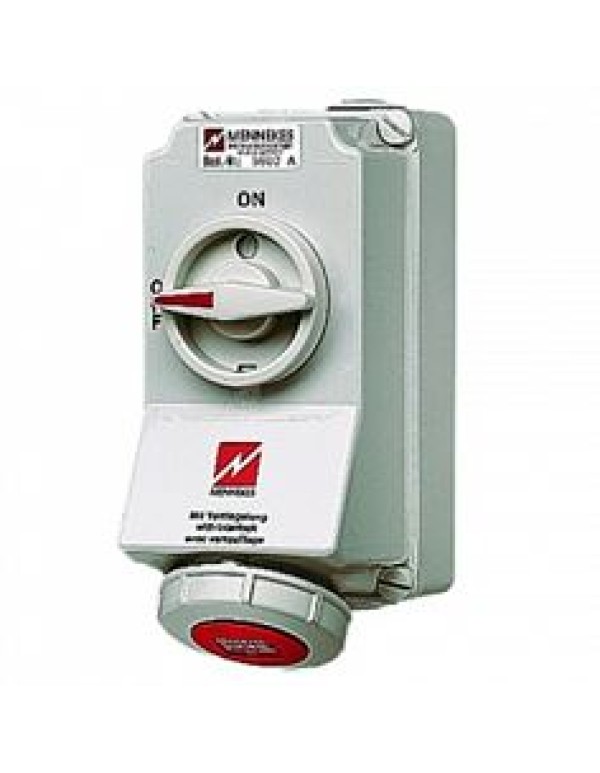 16A5P 6H400V розетка DUO IP 67 Mennekes