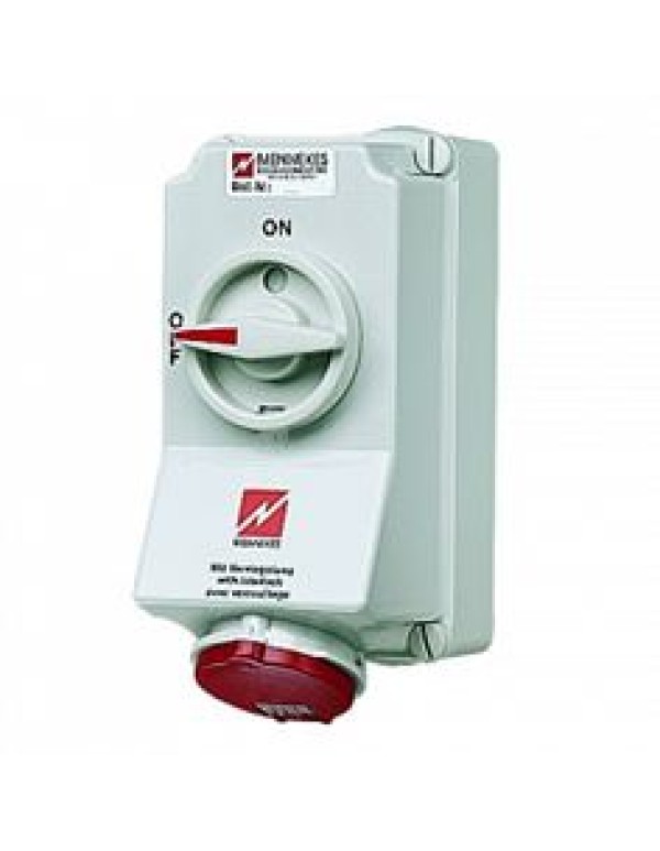 16A7п6ч400B Розетка DUO IP44 Mennekes