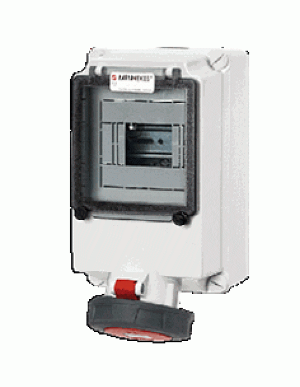 63A4п6ч400B Розетка IP67 Mennekes