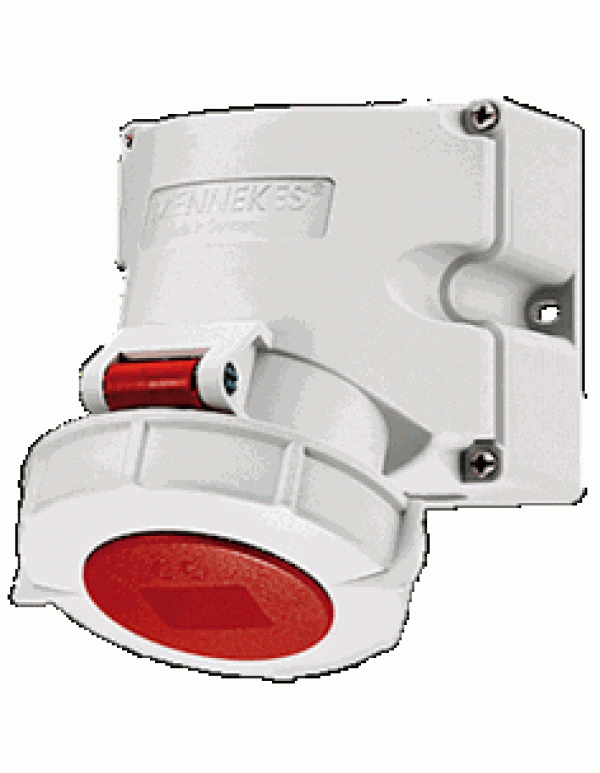 16A4п6ч400B Розетка IP67 Mennekes