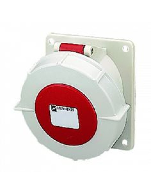 16A7п6ч400B Панельная Розетка IP67 Mennekes