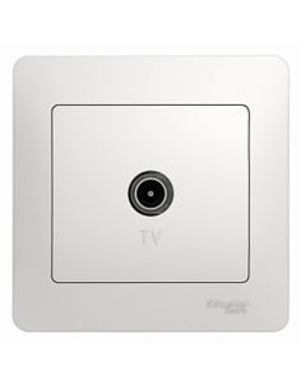 GLOSSA TV АНТЕННА коннектор, в сборе, БЕЛЫЙ