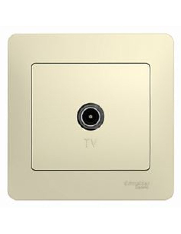 GLOSSA TV АНТЕННА коннектор, в сборе, БЕЖЕВЫЙ