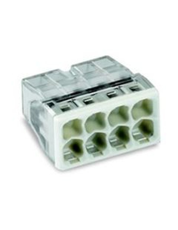 Клеммник WAGO 8 (одножильных) х 0,5-2,5 мм2 24A Cu [уп. 50шт]