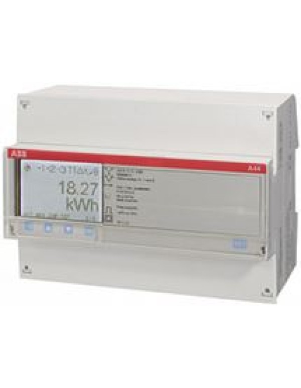 Счетчик 3-фазный активной энергии,1-тарифный,кл. точности 1,трансф. вкл. 1(6)А, имп. выход,тип A44 111-200  2CMA100121R1000 24ckc