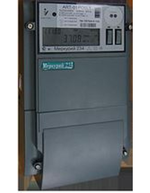 Счетчик электроэнергии трехфазный многотарифный (1 тариф) Меркурий-234 ART-03 P  5- 10А ,3*230/400 В.оптопорт, RS485 Инкотекс