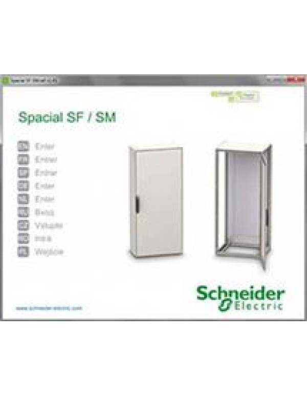 Шкаф SAREL SF 2000x600x600 NSYSF20660M SE