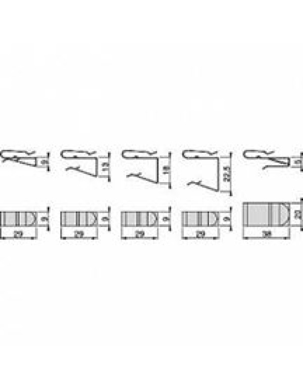 Скоба металлическая KDPZF12 SE