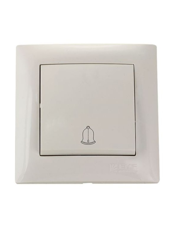 Милан Механизм кнопки звонка 10А белый без рамки EKF | EMZ10-026-10 | EKF