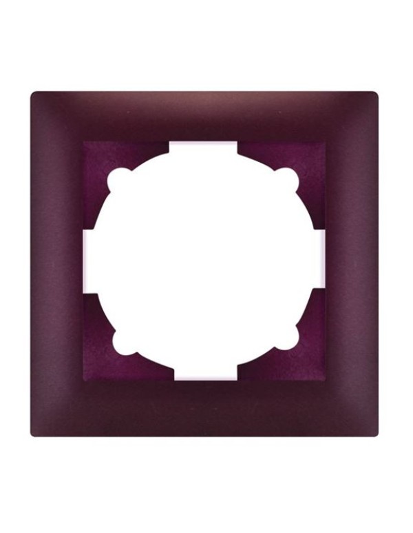 Милан Рамка 1-местная фиолетовая EKF | EMM-R-1-PP | EKF
