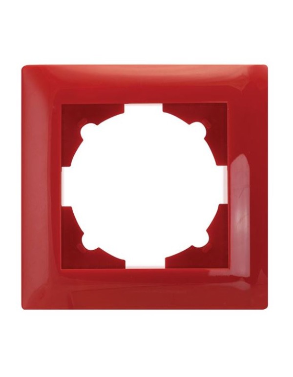 Милан Рамка 1-местная красная EKF | EMM-R-1-R | EKF
