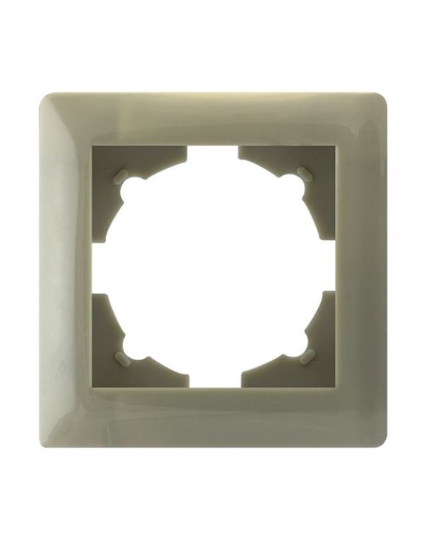 Милан Рамка 1-местная серая EKF | EMM-R-1-GR | EKF