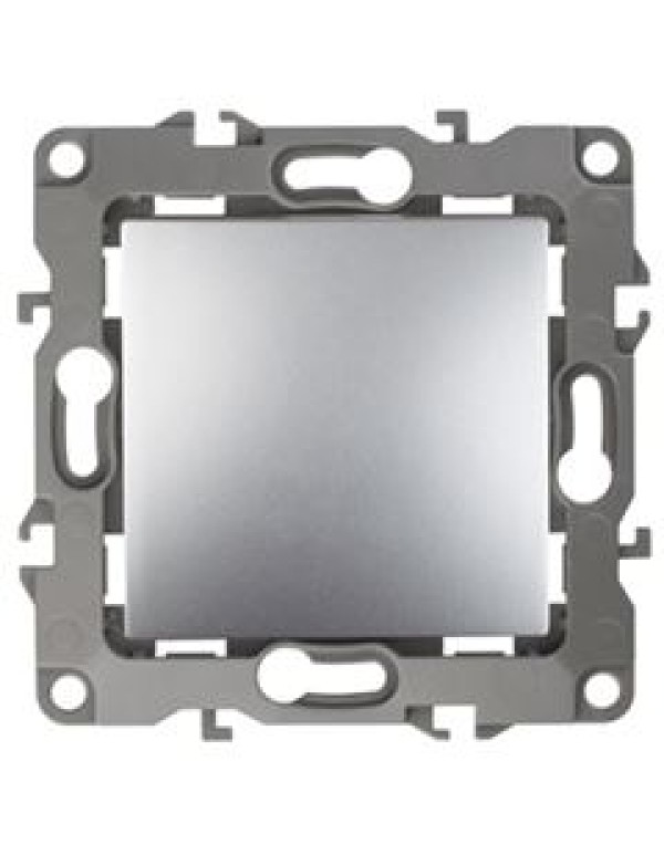 Переключатель 12-1103-03 10АХ-250В, алюминий (10/100/2500) |Б0014641 | ЭРА