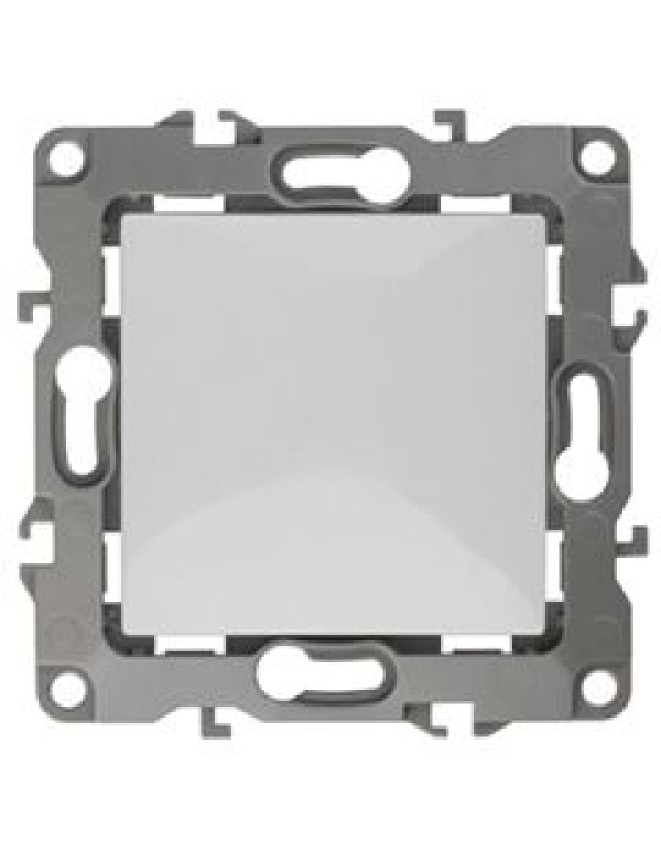 Переключатель промежуточный 12-1108-01 10АХ-250В, белый (10/100/2500) |Б0018242 | ЭРА