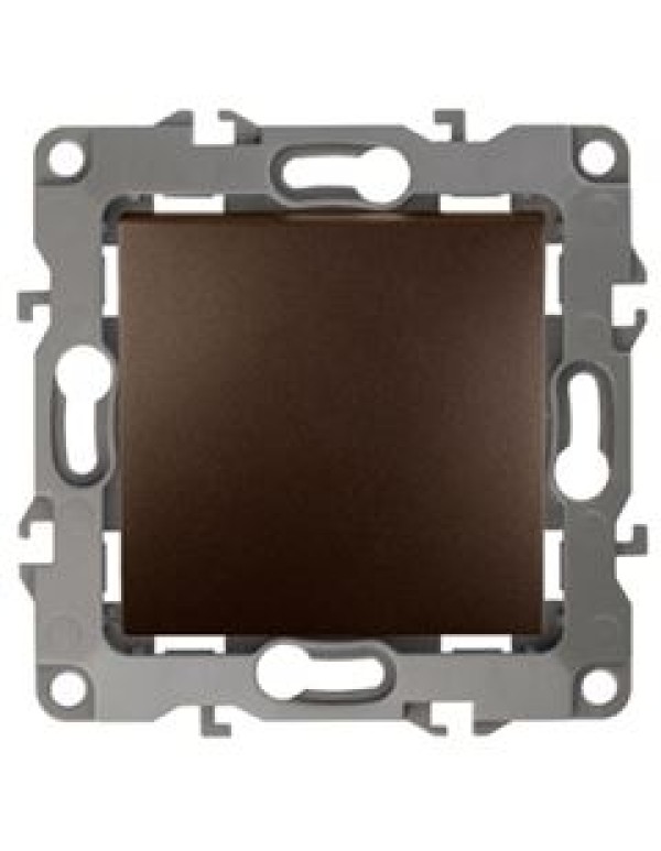 Выключатель 12-1101-13 10АХ-250В, бронза (10/100/3200) |Б0019277 | ЭРА