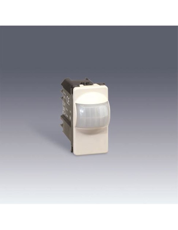 Датчик движения проходной, 500Вт, узкий модуль, S27, белый | 27342-34 | Simon