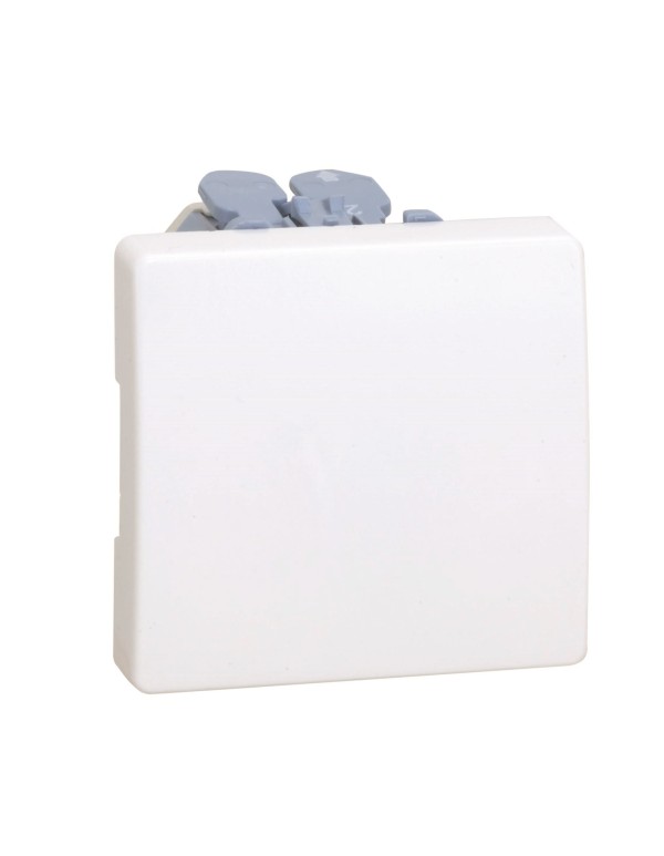 Выключатель одноклавишный кнопочный, 10А 250В, широкий модуль, S27, белый | 27659-65 | Simon