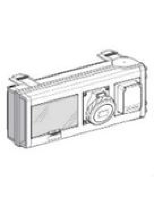 Canalis KS Отводной блок 32А с 2 роз. SHUKO 220В (KSB32CP11D)