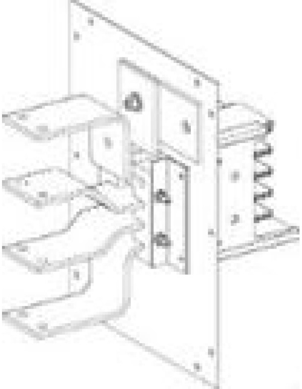 Canalis KS Секция вводная фланцевая 1000А слева/справо (KSA1000AE4)