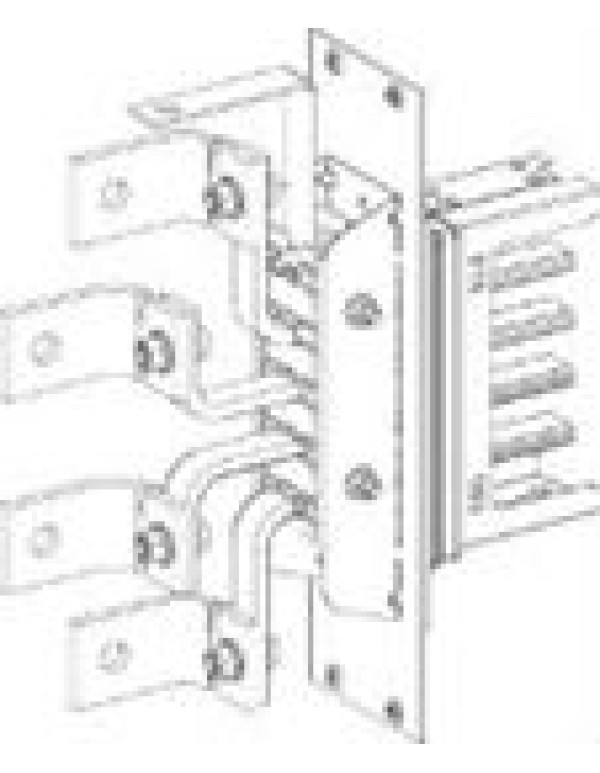 Canalis KS Секция вводная фланцевая 400А слева/справо (KSA400AE4)