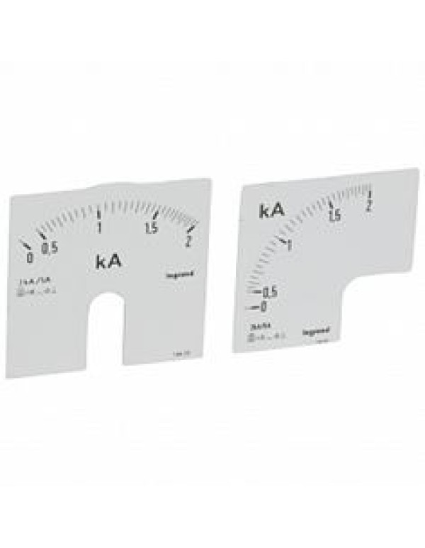 Шкала для амперметра 0-2500A