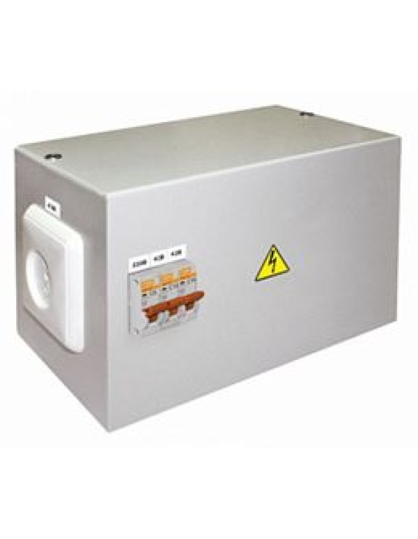 Ящик с понижающим трансформатором ЯТП-0,25 220/42-3авт. TDM