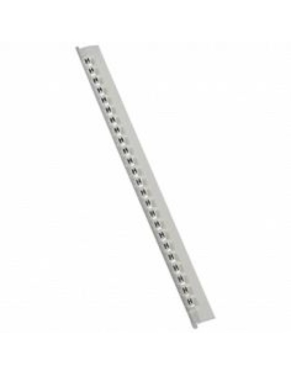 Кабельная маркировка Legrand в виде групповой полоски буквы 3.8x2.3 с полем для надписи (037833)