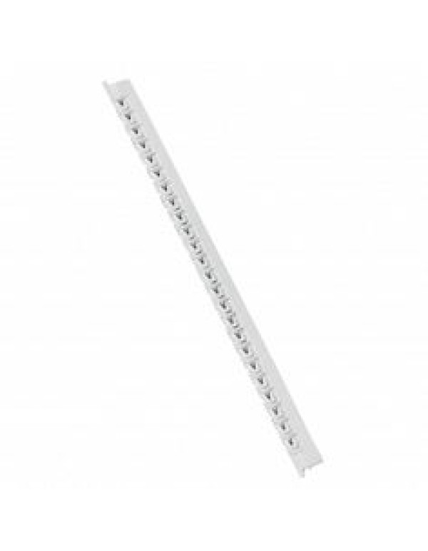 Кабельная маркировка Legrand в виде групповой полоски буквы 3.8x2.3 с полем для надписи (037847)