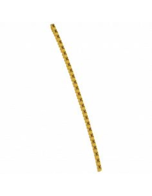 Кабельная маркировка Legrand в виде групповой полоски буквы 8x3 с полем для надписи (038370)