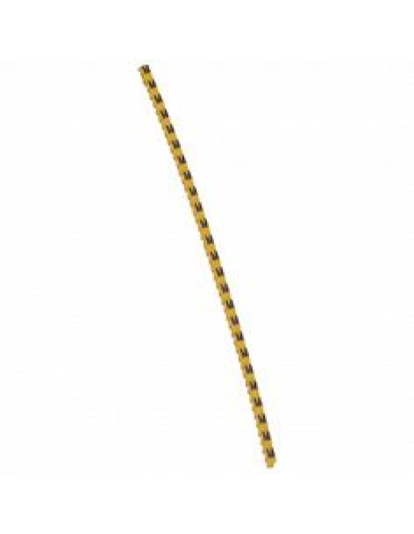 Кабельная маркировка Legrand в виде групповой полоски буквы 8x3 с полем для надписи (038372)