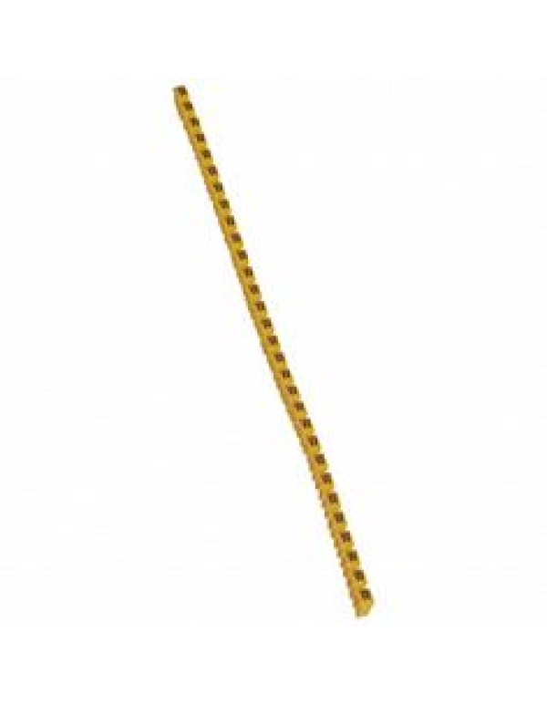 Кабельная маркировка Legrand в виде групповой полоски буквы 8x3 с полем для надписи (038382)