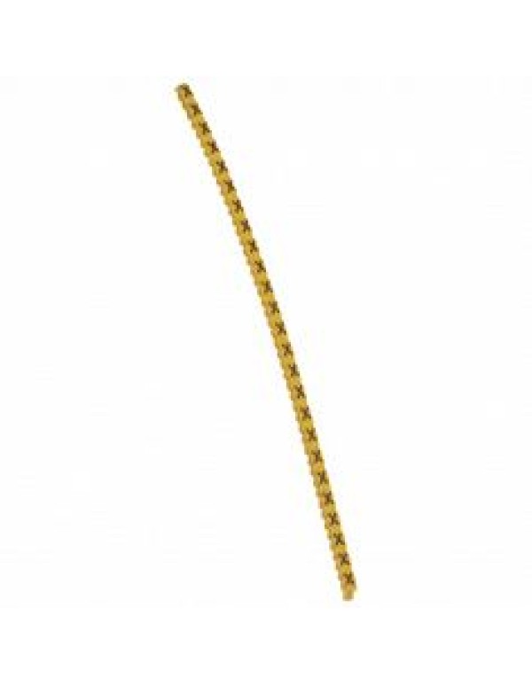 Кабельная маркировка Legrand в виде групповой полоски буквы 8x3 с полем для надписи (038383)