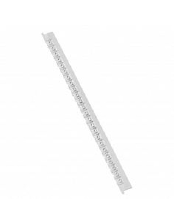 Кабельная маркировка Legrand в виде групповой полоски символы 3.8x2.3 с полем для надписи (037954)