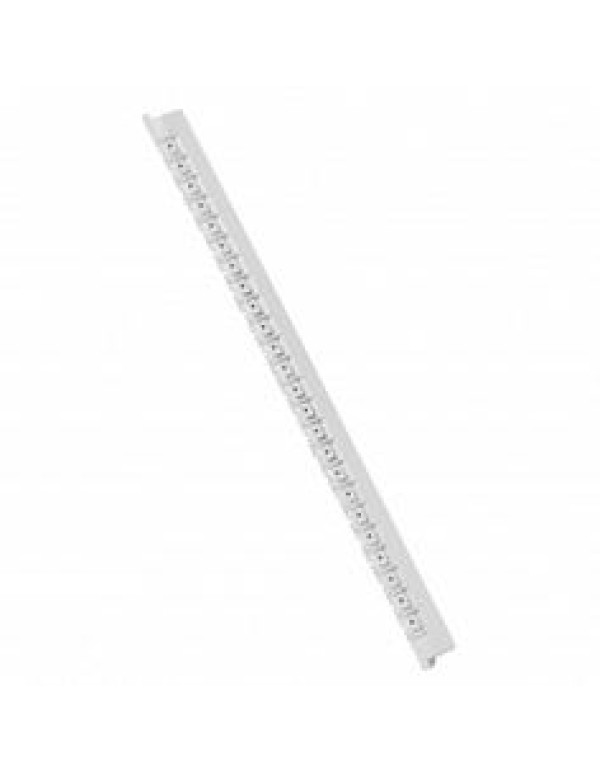 Кабельная маркировка Legrand в виде групповой полоски символы 3.8x2.3 с полем для надписи (037955)