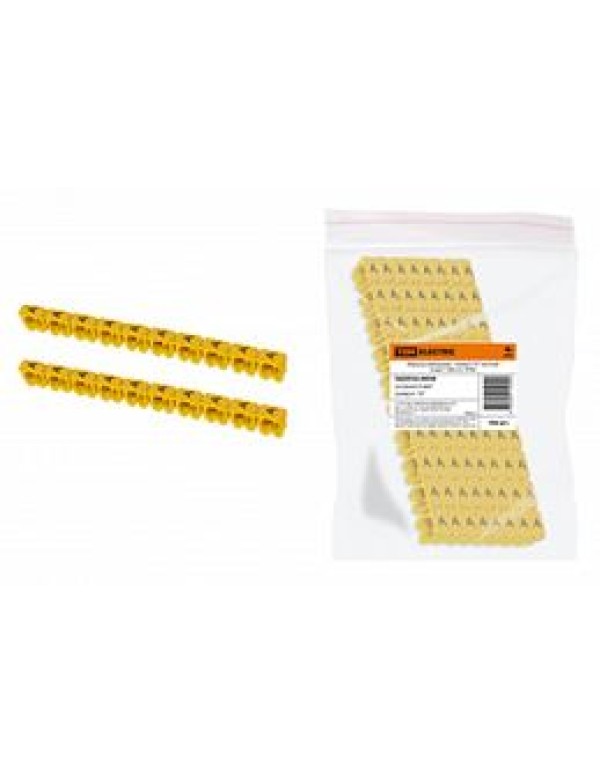 Кабельная маркировка TDM буквы 12x3.4 (SQ0534-0058)