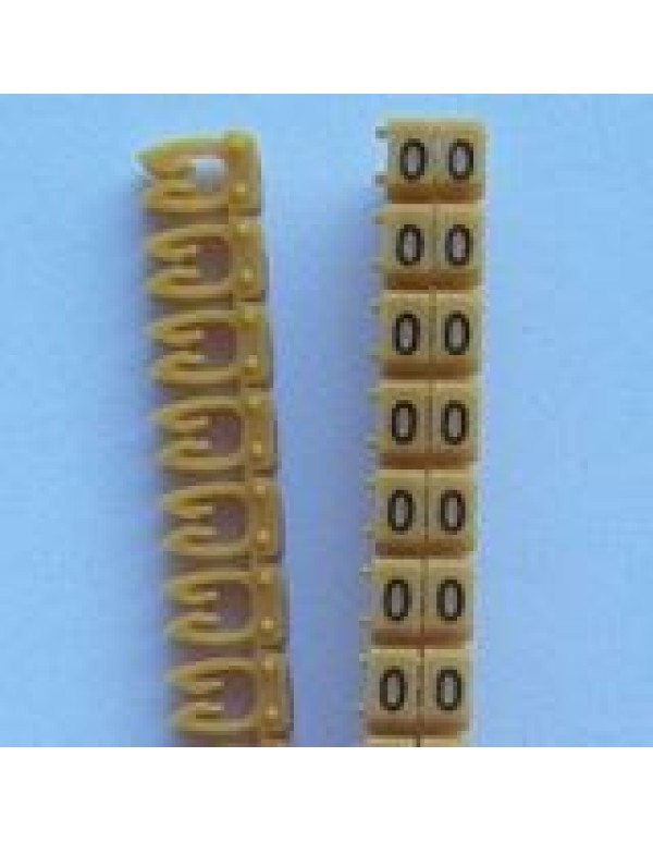 Маркировка кабеля KE1 (0,75...1,5 мм.кв.) ''O'' 200шт в уп.