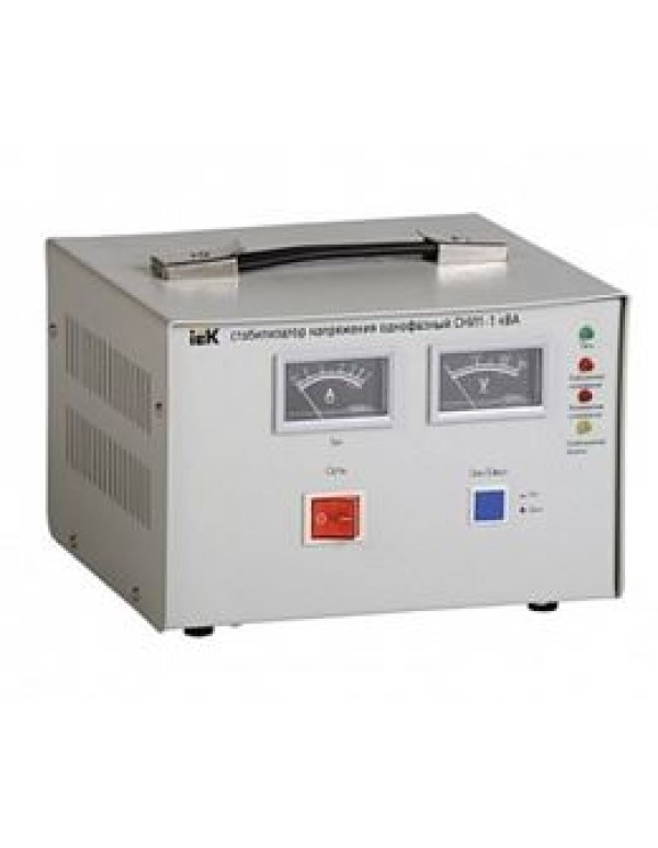 Стабилизатор напряжения IEK _ электромеханический 1-фазный (IVS10-1-01000)