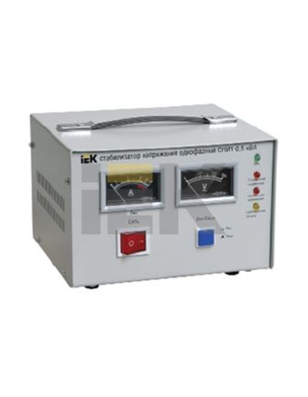 Стабилизатор напряжения СНИ1-0,5 кВА однофазный | IVS10-1-00500 | IEK