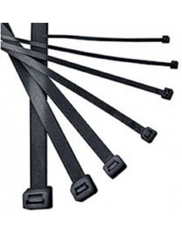 Стяжка кабельная (хомут)  350х4,8 (уп./100шт) черная нейлон SQ0515-0219 TDM