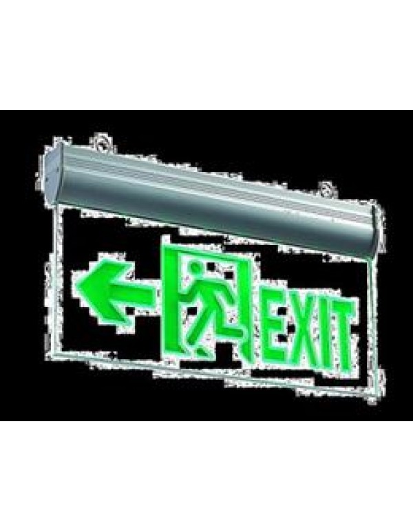 Светильник авар. пост. (LED) 2Вт 1,5ч. IP40   ВыходЪ направо  2-сторон. 365х208мм подвесн. NLCO