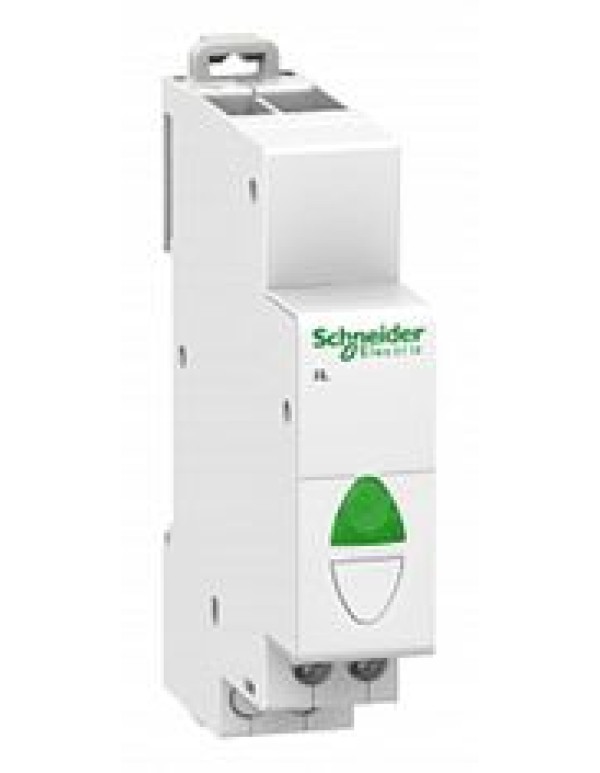 Световой индикатор (лампа сигнальная) для распределительного щита зеленый 220-230В SE (A9E18321)