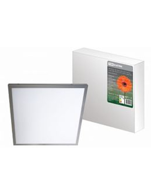 Ультратонкая светодиодная панель серии СВО 595х595, 40 Вт, 3000 К, хром, TDM