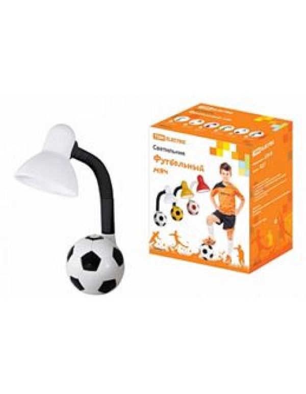 Светильник Футбольный мяч настол. 40Вт Е27 бело-черный TDM